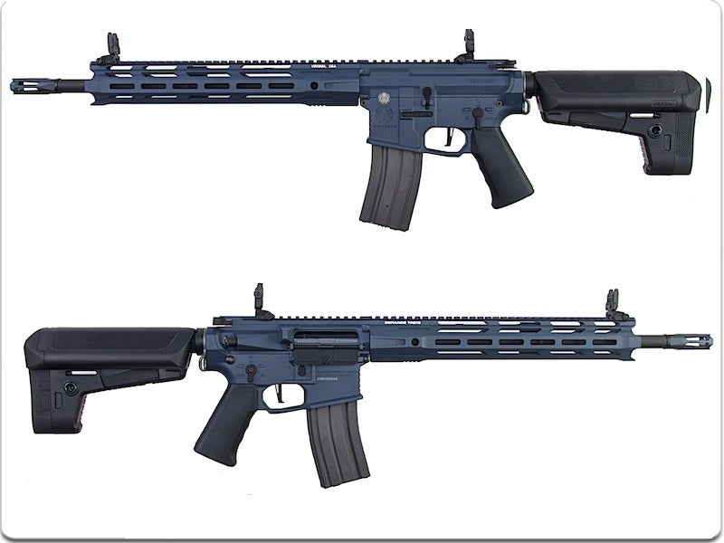 KRYTAC Trident MK2 SPR Airsoft Electric Gun AEG Rifle (M LOK, Combat Grey)