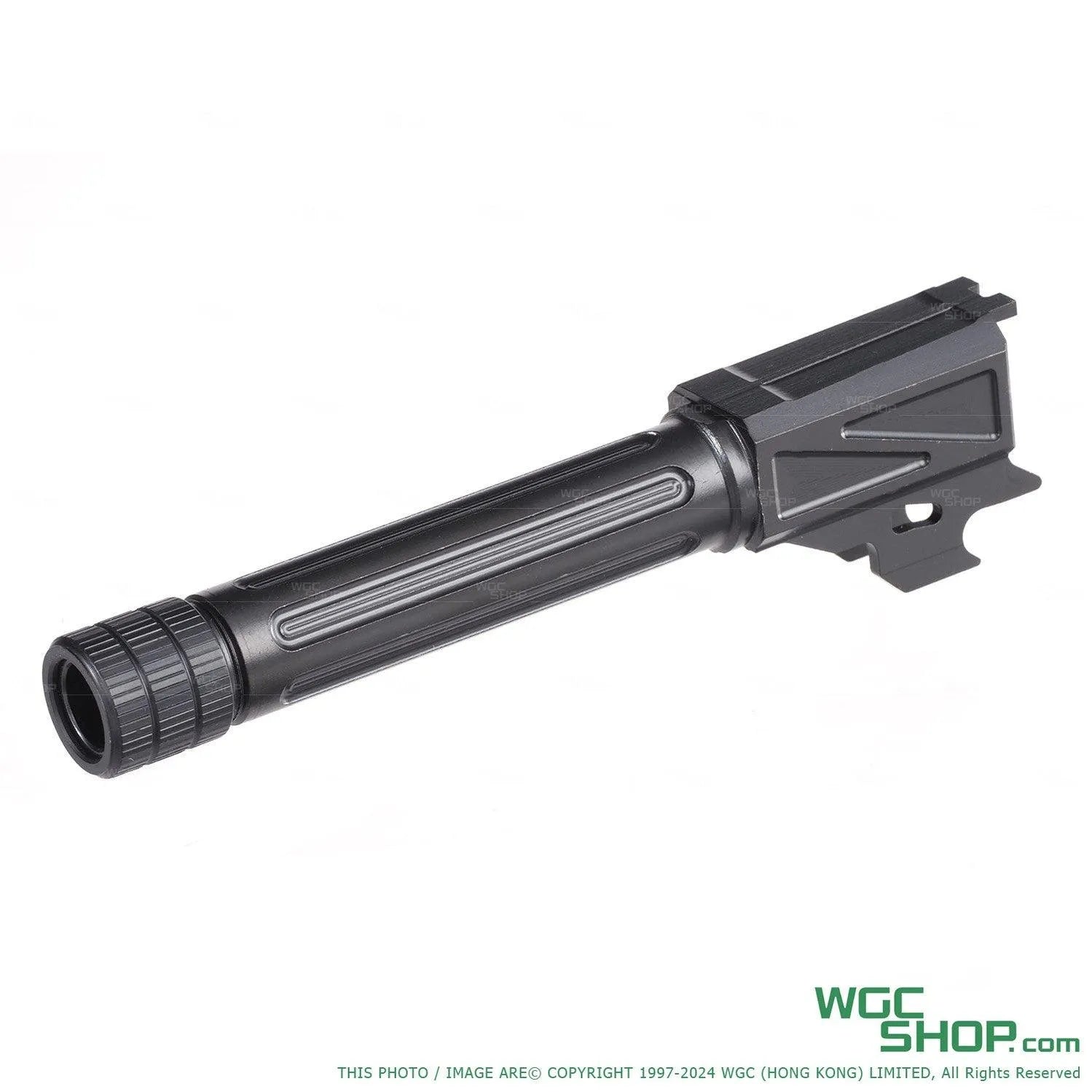 GUNDAY Fluted Steel Outer Barrel for SIG AIR / VFC P320 M18 GBB Airsoft
