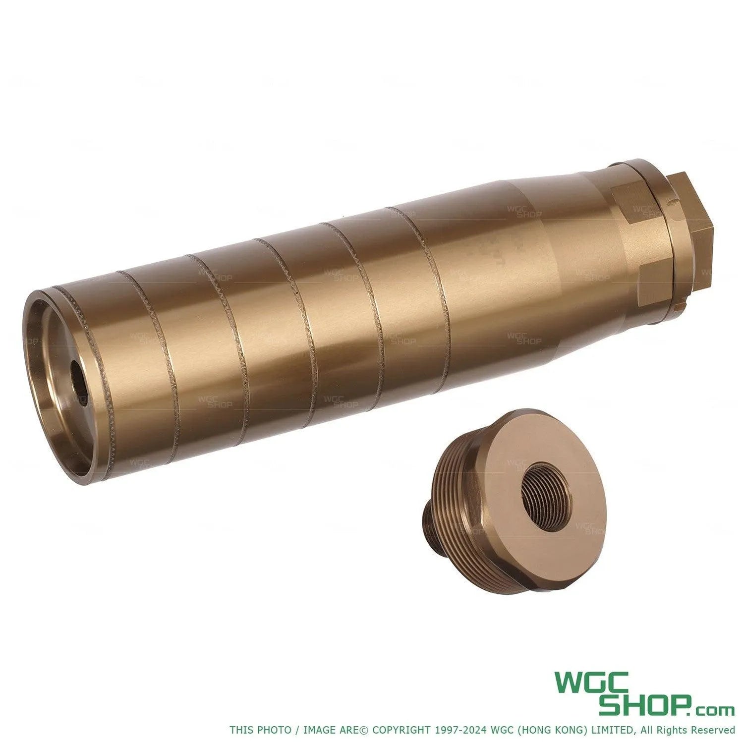 C&C TAC Rex MG7 Style Dummy Barrel Extension 14mm CCW