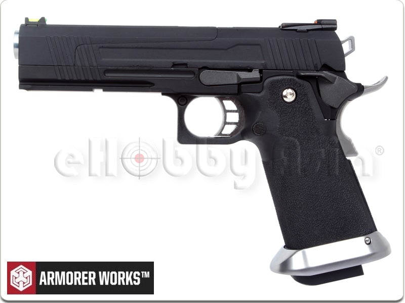 Armorer Works Hi-Capa 5.1 Hi-Speed GBB Pistol (Black)