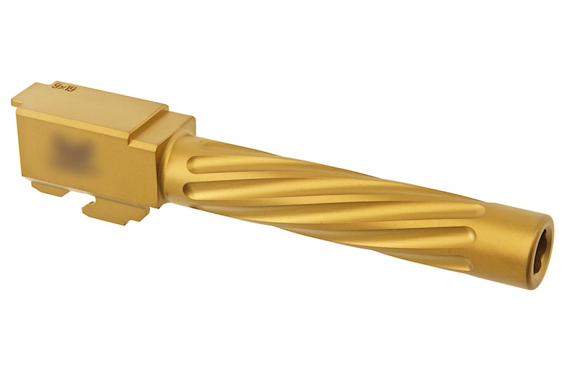 Guns Modify SF Stainless Fluted Barrel for Tokyo Marui G17 (Gold/ Tin Nitride)