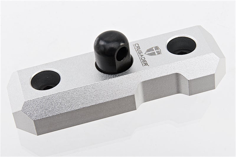 Crusader Bipod M LOK Rail Mount (Silver)