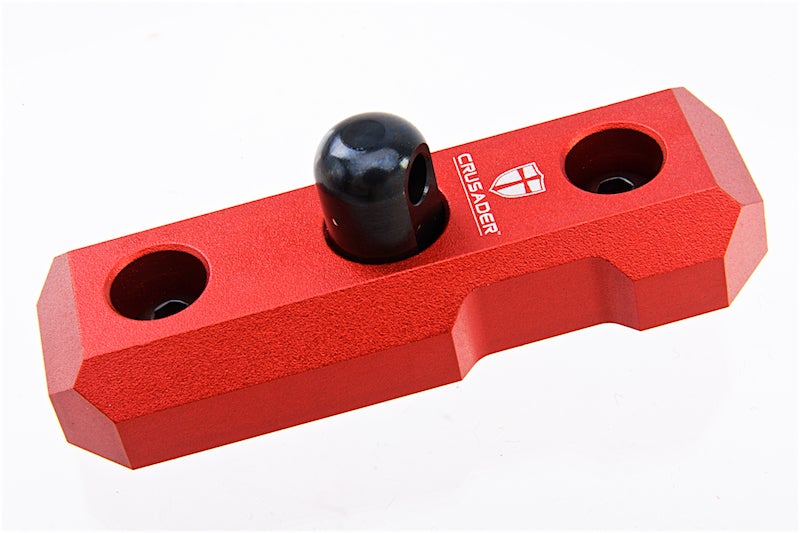 Crusader Bipod M LOK Rail Mount (Red)