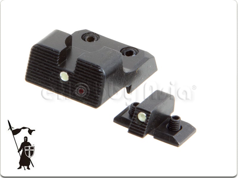 Crusader VP9 Low Aiming Front & Rear Set for Umarex / VFC VP9 GBB