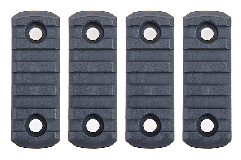 AABB M LOK Nylon Picatinny Rail Sections 5 Slots (Urban Grey)
