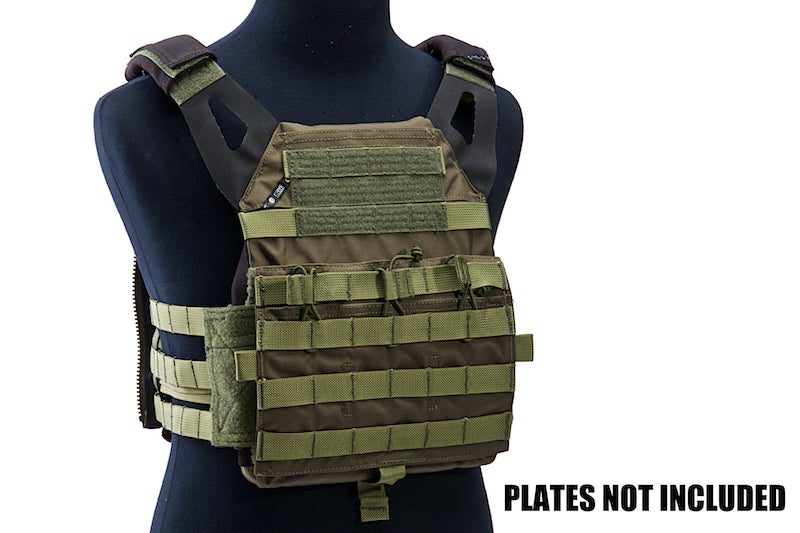 Crye Precision (By ZShot) Jumpable Plate Carrier JPC 2.0 w/ Flat M4 Molle Front Flap (L Size / Range