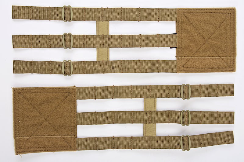 Crye Precision (By ZShot) Adaptive Vest System (AVS) 3-Band Skeletal Cummerbund (L Size / Coyote Bro