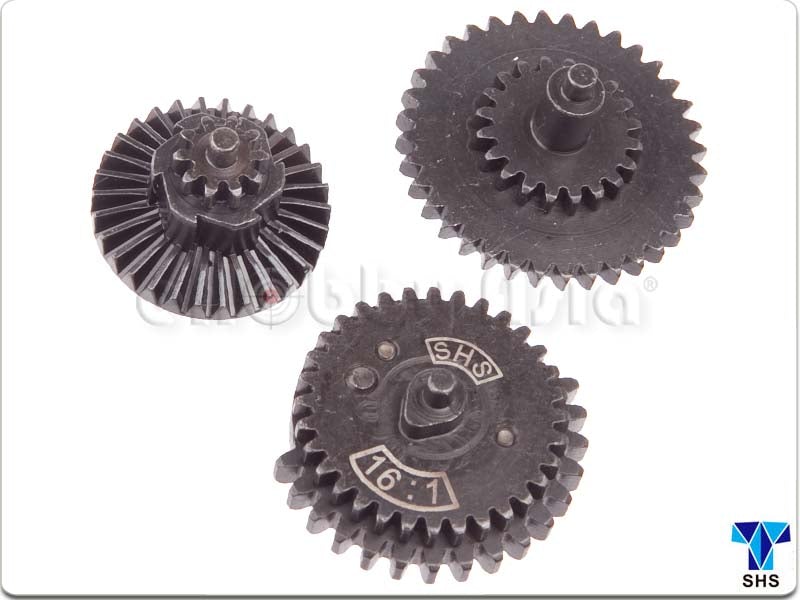 SHS CNC Gen3 V2/3 AEG High Torque Gear Set (10 Teeth Sector, 16:1) (CL14008)