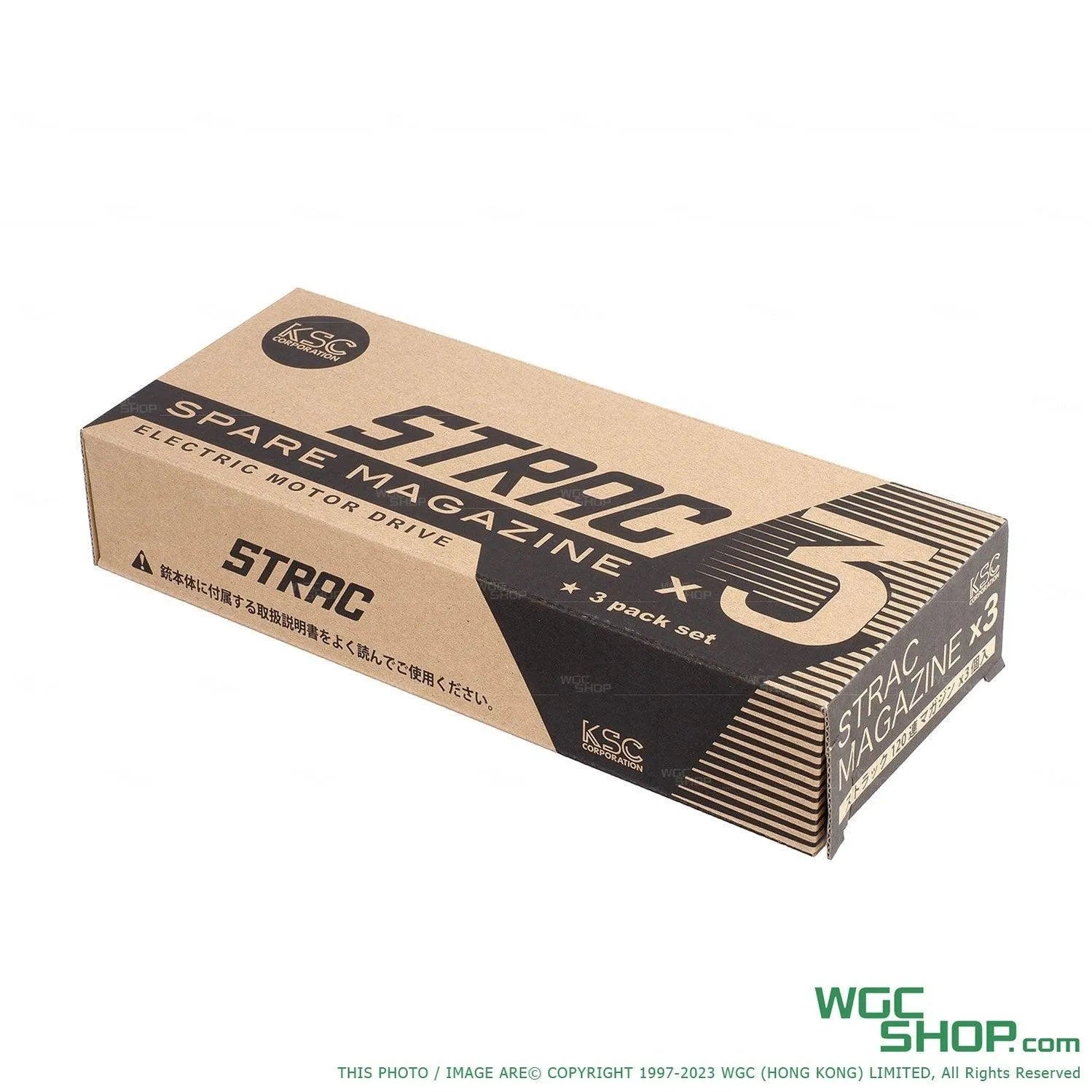 KSC STRAC 120Rds Long AEG Magazine ( 3 Packs )