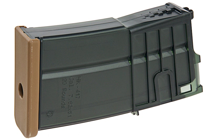 Umarex (VFC) 20rds Gas Magazines for Umarex HK417 GBB Rifle (Tan)