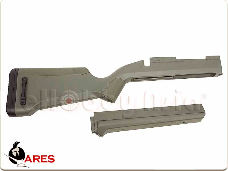 ARES Amoeba 'STRIKER' S1 Handguard + Stock Set (Olive Drab)