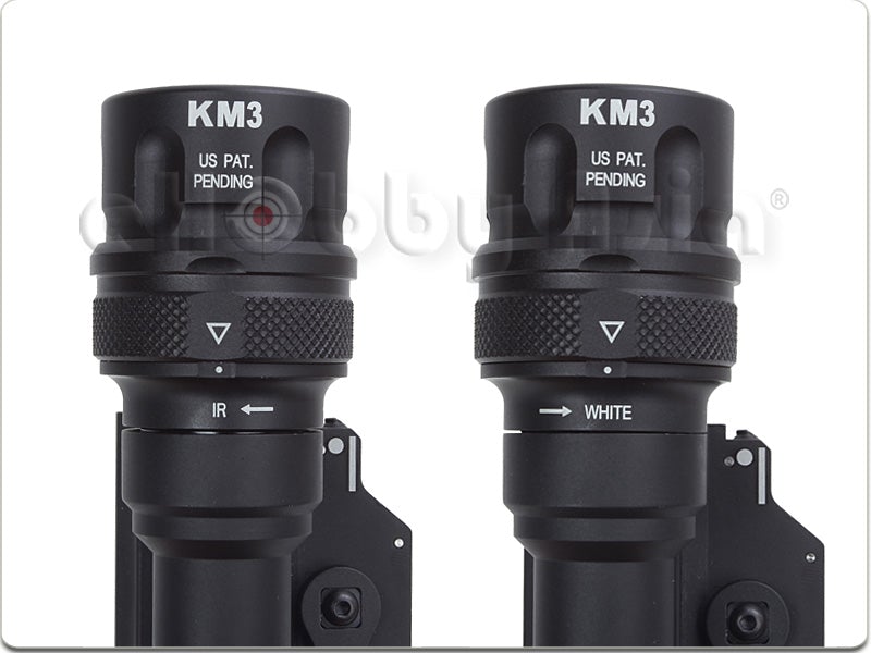 Blackcat M-952 Tactical Flashlight with Rail Mount (Black)