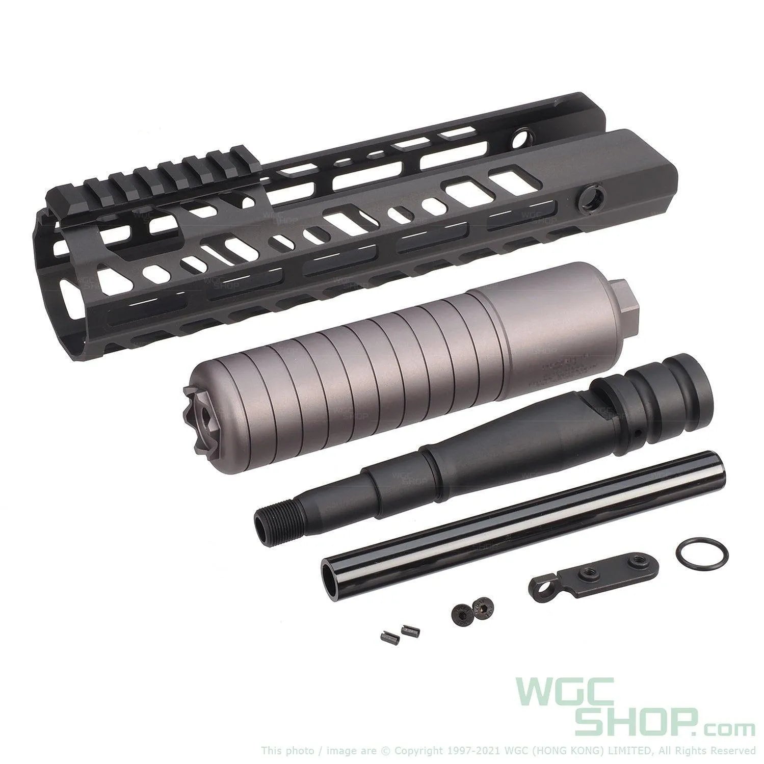AIRSOFT ARTISAN 10 inch SUR300 Style Handguard Set for Cybergun MCX Legacy - Black