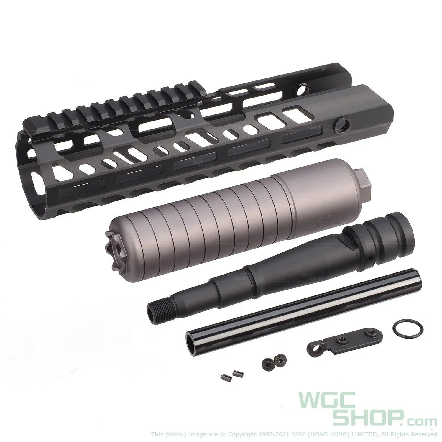AIRSOFT ARTISAN 10 inch SUR300 Style Handguard Set for SIG AIR / VFC MCX Virtus - Black