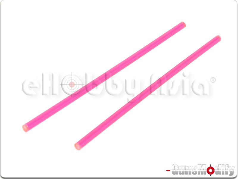 Guns Modify Gun Sight 1.5mm Fiber Optic (Red, 50mm x 2)