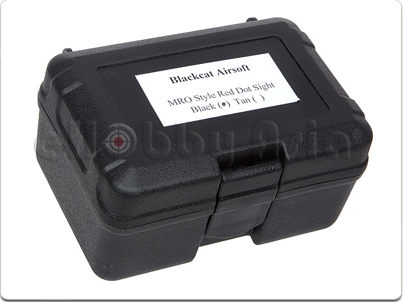 Blackcat MO Type Red Dot Sight (Black)