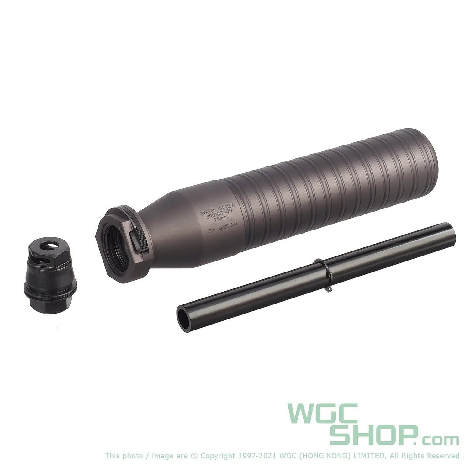 AIRSOFT ARTISAN MCX 762Ti Style QD Barrel Extension with Taper-Lok Muzzle Brake