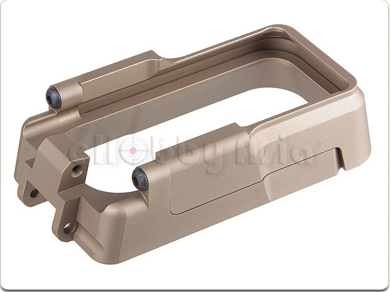 Blackcat Airsoft CNC Aluminium Magwell for M4 Series AEG / GBB  (Tan)