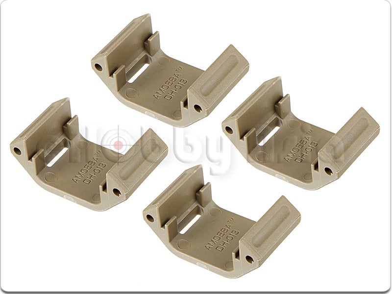 Amoeba (ARES) M4 Handguard Standard Cover Unit (4pcs Set, Dark Earth)