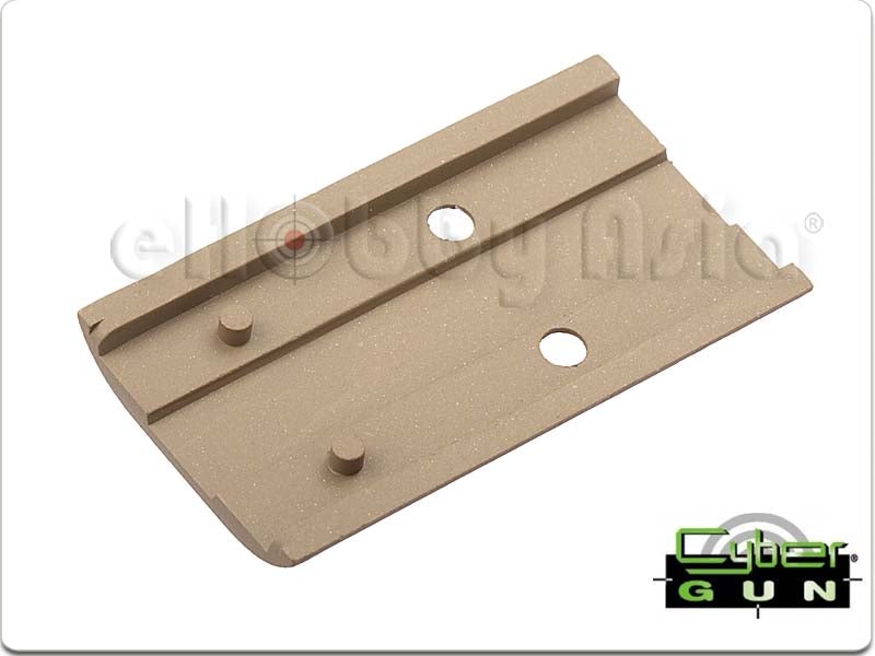 Cybergun FNX-45 Slide Cover (Tan) (Parts # 01-5)