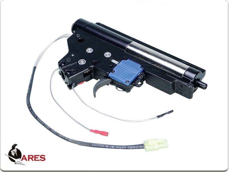 ARES Complete Gear Boxes Rear Wire w/ ECU for Ameoba / Ares M4 Series