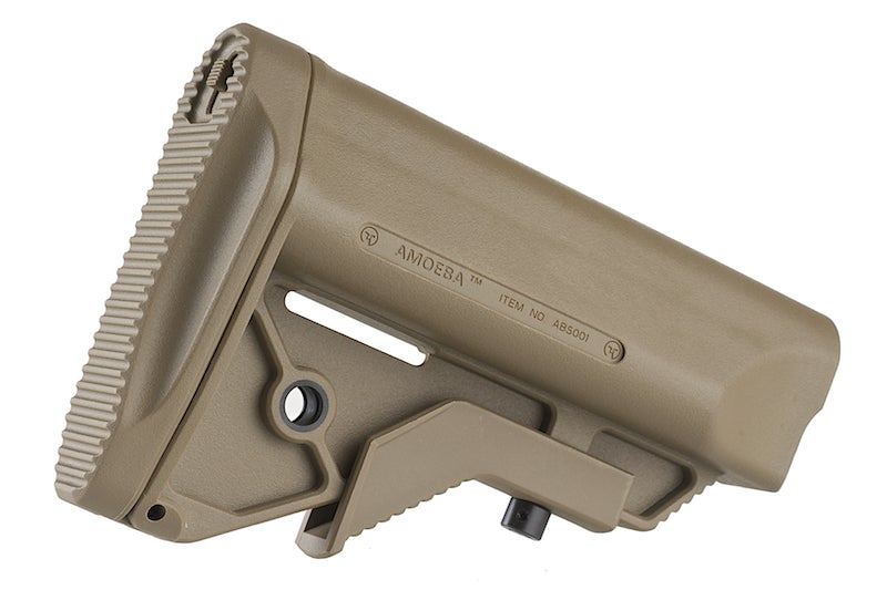 ARES Amoeba Butt Stock for Ameoba & Ares M4 Series (Dark Earth)