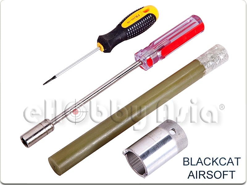 Blackcat Airsoft Special Tool Set for Marui M870 Shotgun