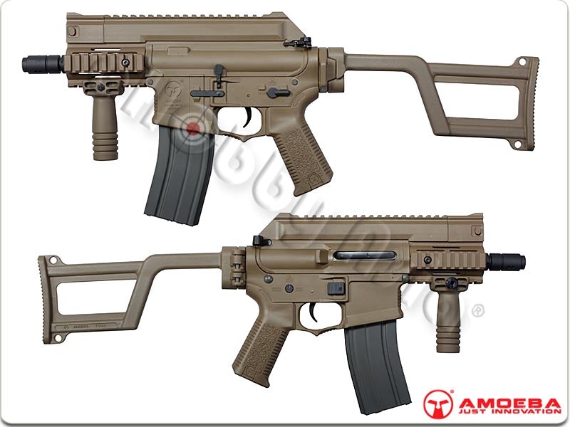 Amoeba (ARES) M4 CCR Tactical Pistol AEG (Dark Earth)
