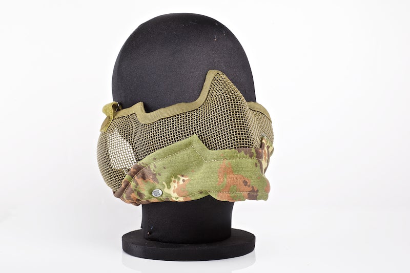 TMC V2 Strike Metal Mesh Half Face Mask ( Vegetata )