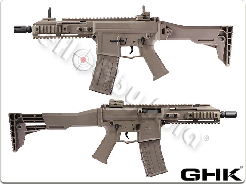 GHK G5 GBB Gas Rifle (TAN)