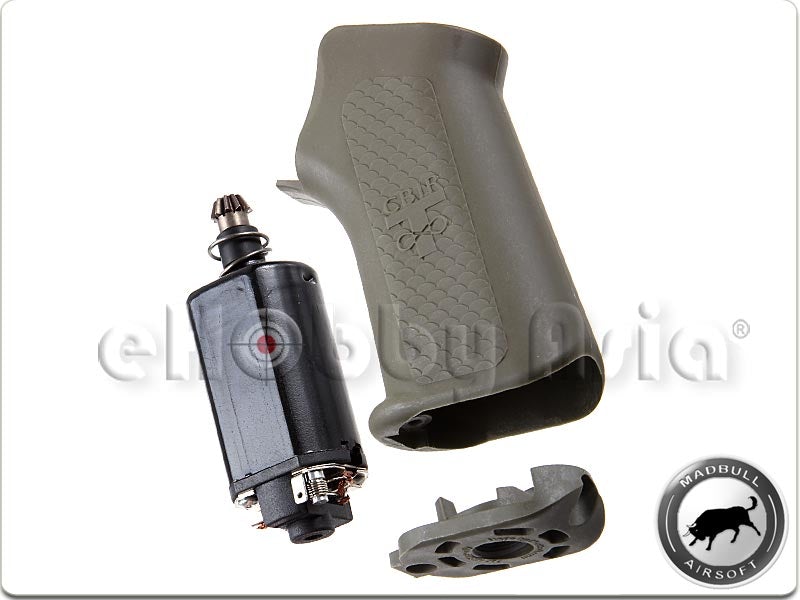 Madbull Troy Battle AXE Grip-CQB with Motor Combo (Olive Drab)