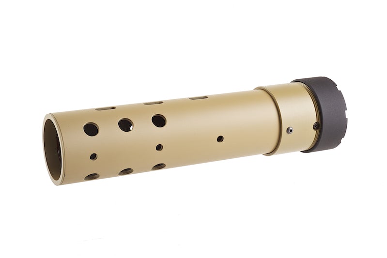 Madbull PRI Licensed GIII Round 9 inch Rail Handguard (Tan, Carbon Fiber)