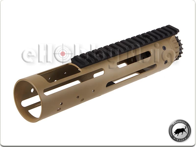 Madbull JP Enterprise Handguard Mid 9.8 Inch for M4/M16 Series (TAN)