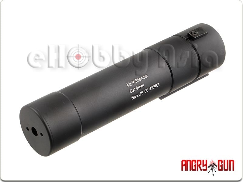 Angry Gun Power Up Silencer for KSC MP9/TP9 SMG (Black)