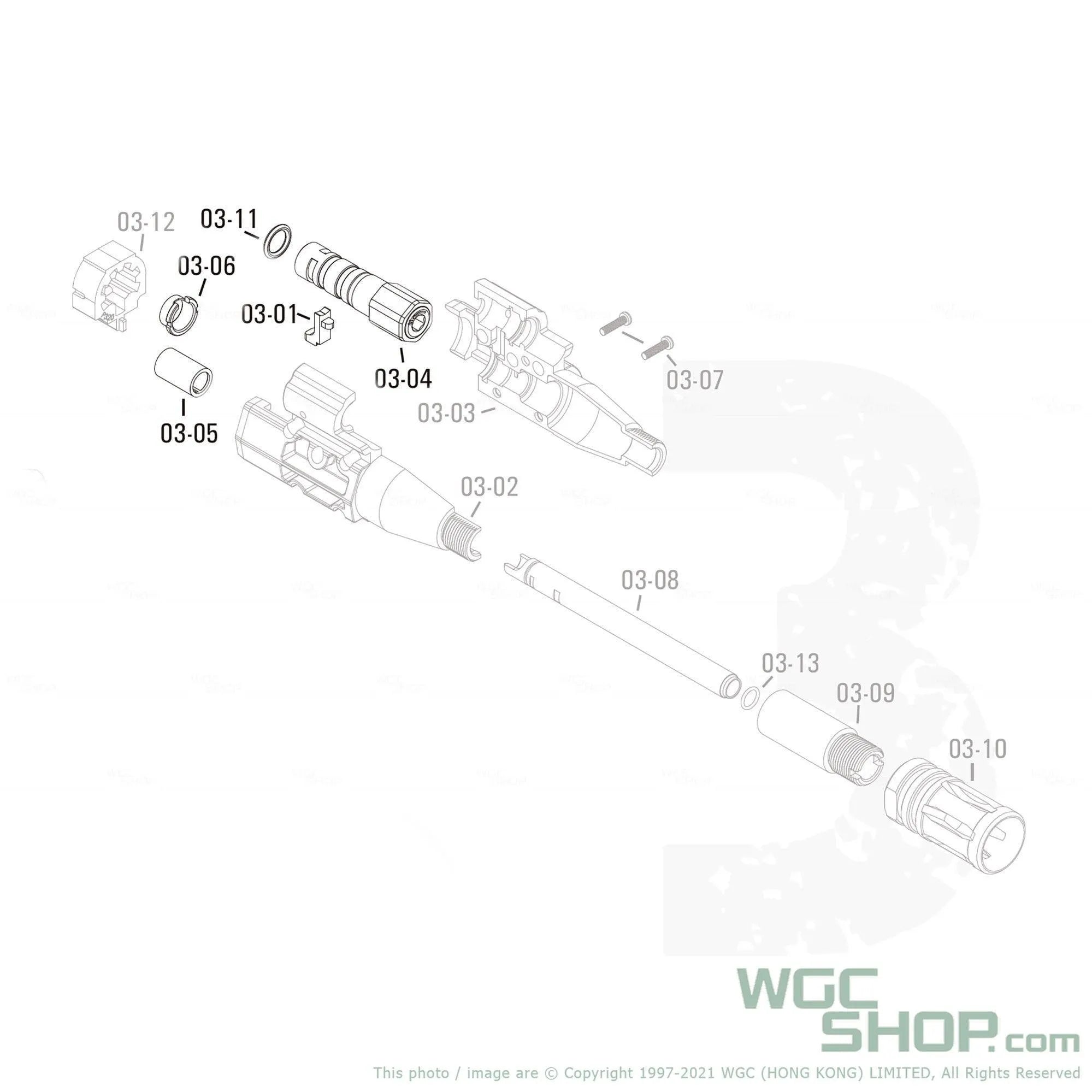 APFG Original Parts - MPX GBB Hop-Up Adjust Wheel Set ( 03-04 / 03-11 / 03-01 / 03-05 / 03-06 )