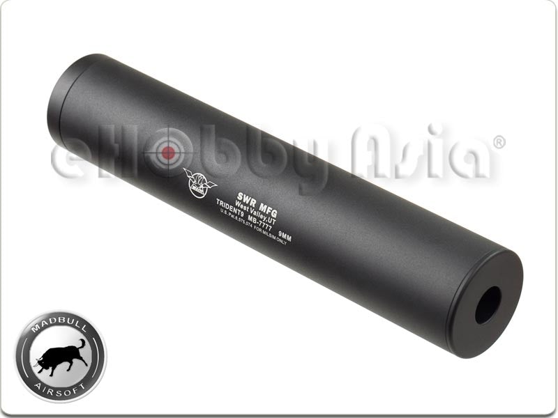 MADBULL SWR Barrel Extension 6 3/4inch TRIDENT9 (14mm CCW)