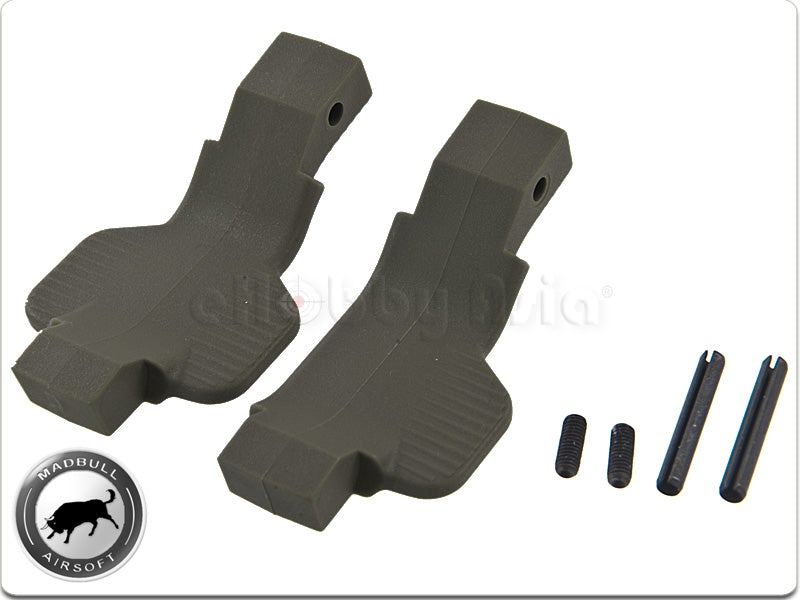 MADBULL SI COBRA Ambi / Left Polymer Trigger Guard (Olive Drab)