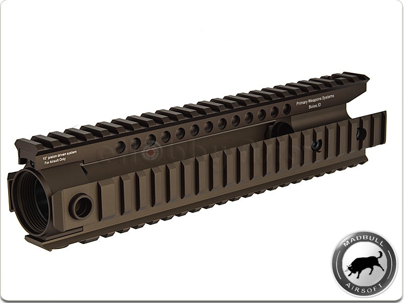 Madbull PWS MK110 (10inch) Handguard Rail for AR15/M4 (Tan)