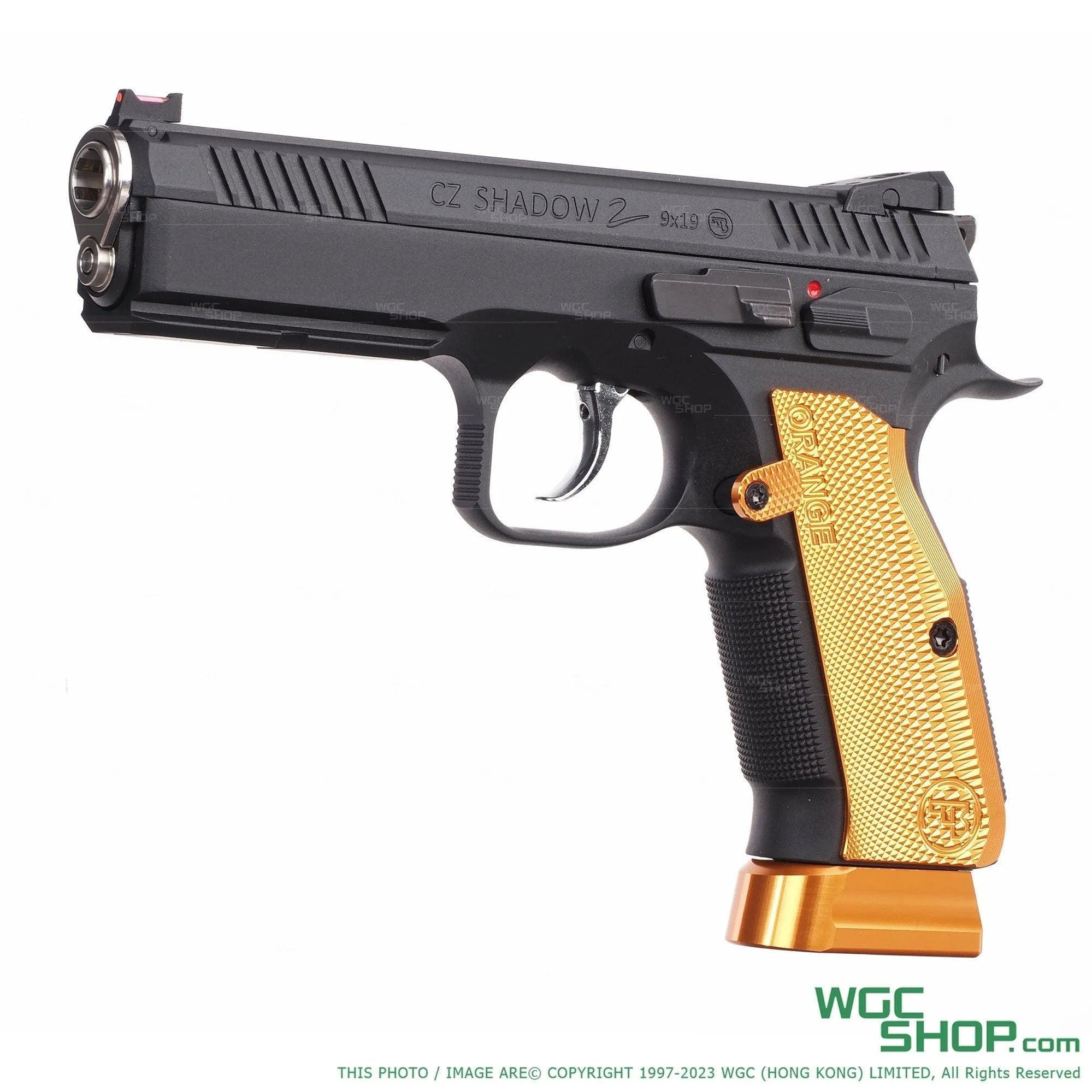 KJ WORKS CZ Shadow 2 KP-15 CO2 Blowback Airsoft ( Orange )