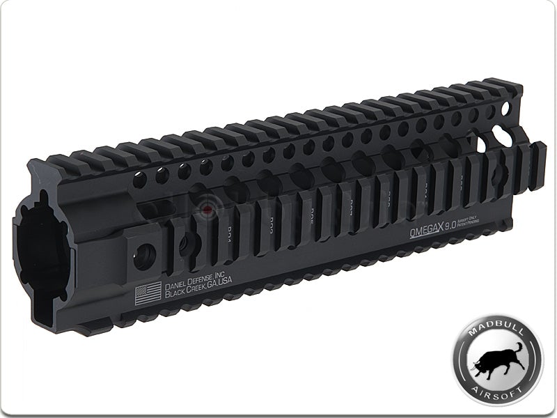 Madbull Daniel Defense Omega X Rail (9 Inch / Black)