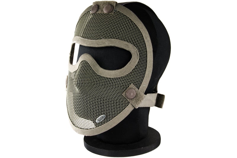 TMC Strike Mesh Full Face Mask (Range Green)
