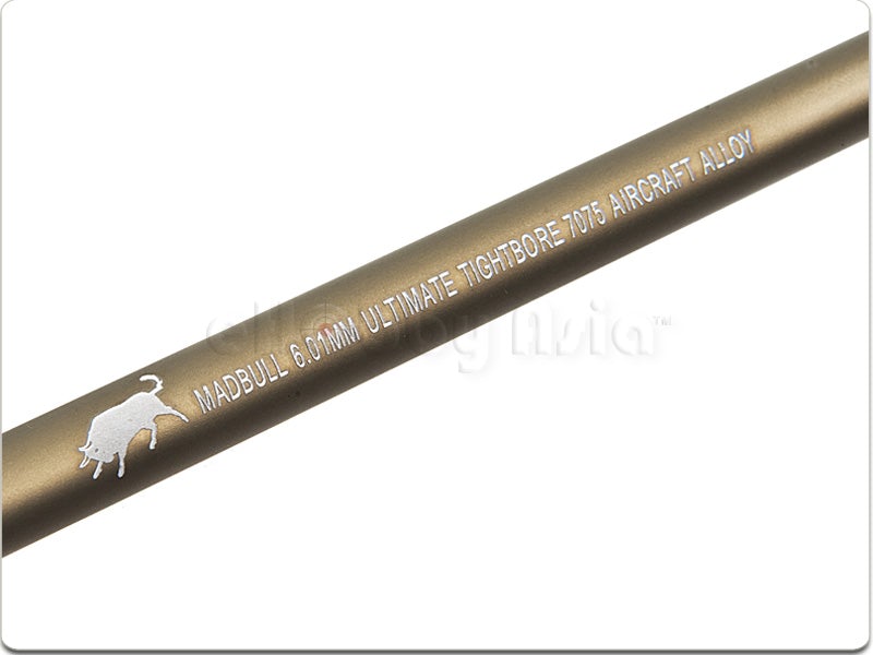 Madbull 6.01mm Ultimate Tight Bore Barrel 7075 Aluminium for AEG (363mm)