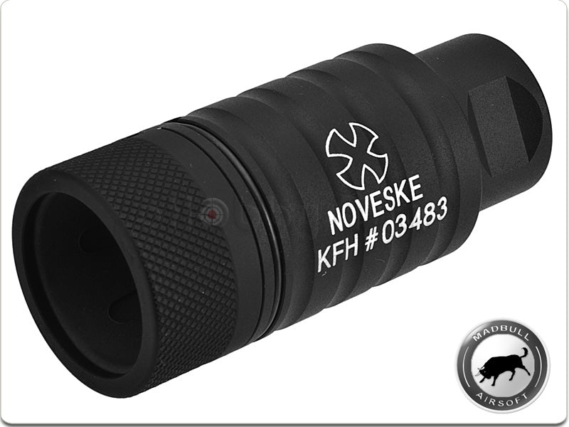 Madbull Noveske KFH Adjustable Amplifier Flash Hider (Black, CW)