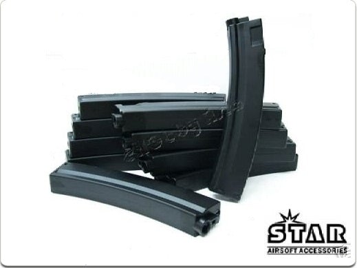 ARES 95rds Mid Cap Magazine for Star MP5 Series (Box of 10pcs)