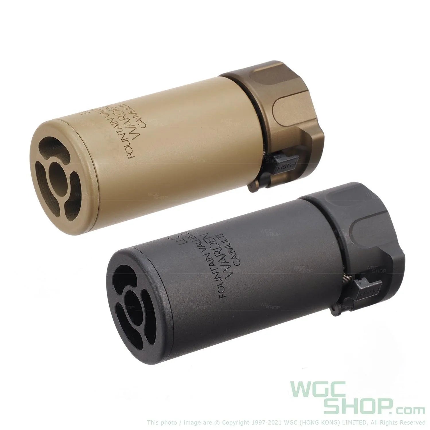 5KU Metal Dummy 95mm Warden Blast Diffuser - 14mm CCW