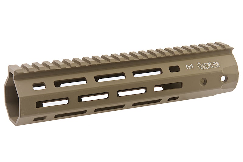 ARES 233mm M LOK System Handguard Set (Dark Earth)