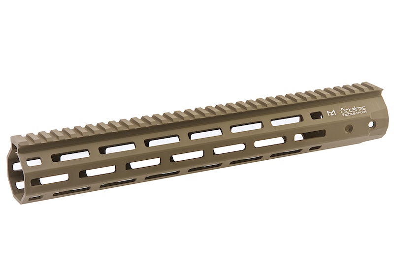 ARES 345mm M LOK System Handguard Set (Dark Earth)