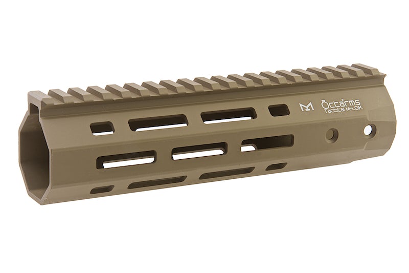 ARES 201mm M LOK System Handguard Set (Dark Earth)