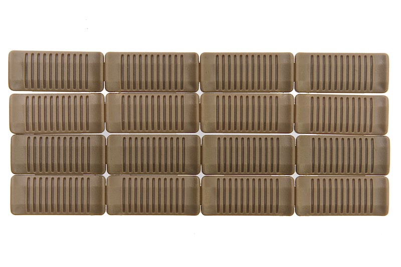 ARES Plastic M LOK Rail Cover Set (Dark Earth)