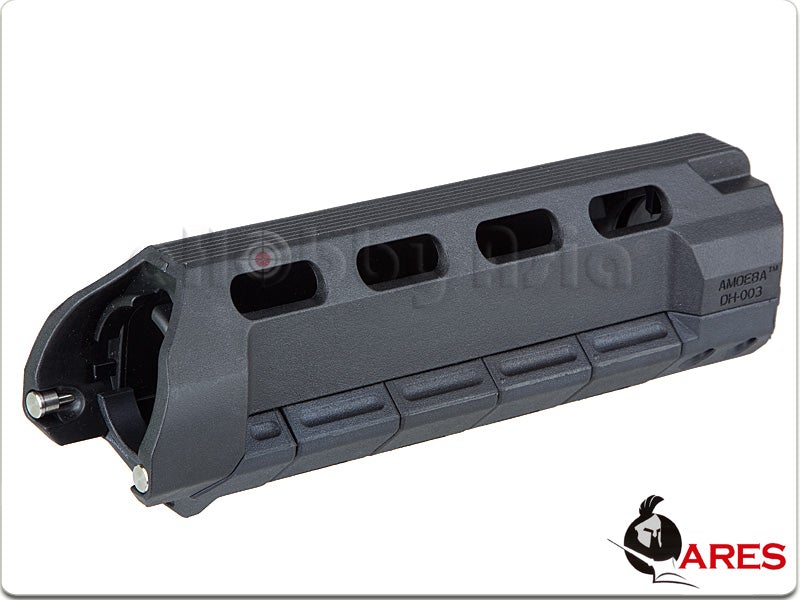 Amoeba (ARES) M4 Carbine-Length Handguard Set (Short, Black)